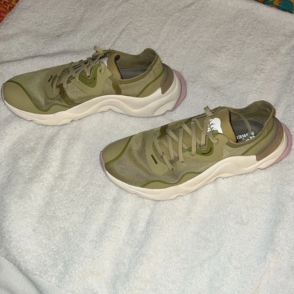 Sorel Khaki Green Sneakers